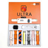 7  in 1 ultra smart watch with 7 straps